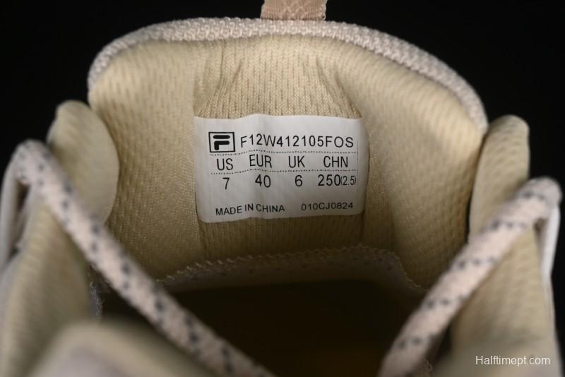 Fila Heritage Fluid Cat Paw 5.0 Retro Dad Shoes with Lace-Up Design - F12M412105FOS