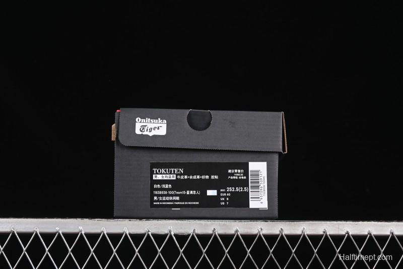 Onitsuka Tiger Tokuten Low-Top Casual Sneakers with T-TOE Reinforcement - 1183B938-100