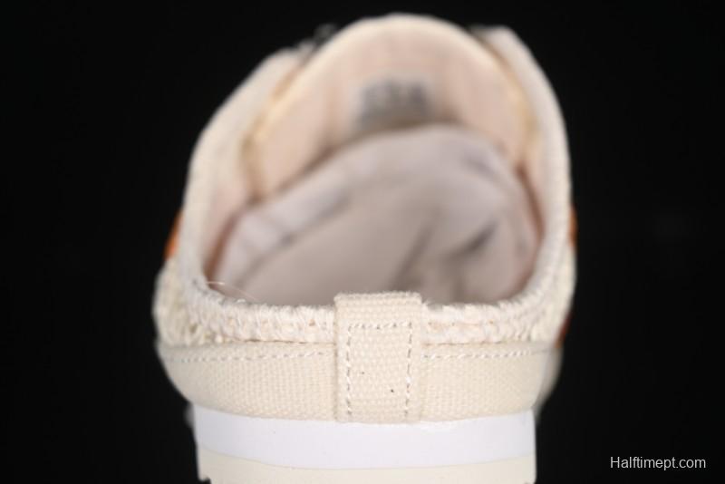 Onitsuka Tiger Mexico 66 Sabot Slip-On Sneakers with Breathable Mesh Upper - 1183A707-106