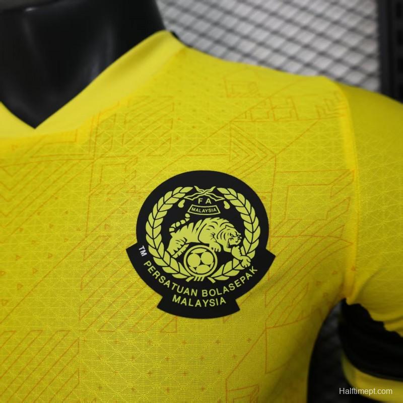 Player Version 2025 Malaysia Home Jersey