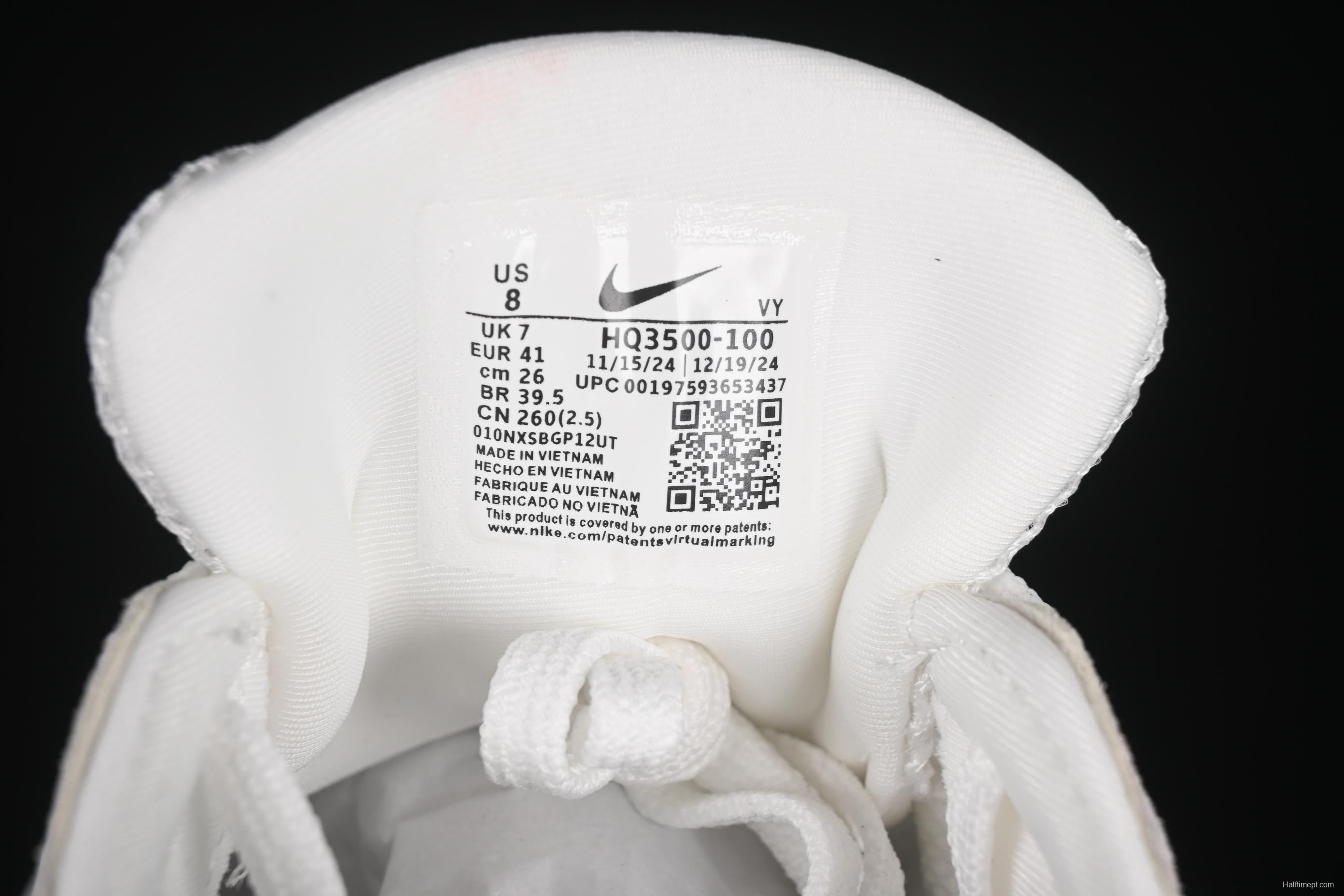 Nike Runtekk V2K Run Cushioned Anti-Slip Retro Low-Top Running Shoes - HQ3500-100