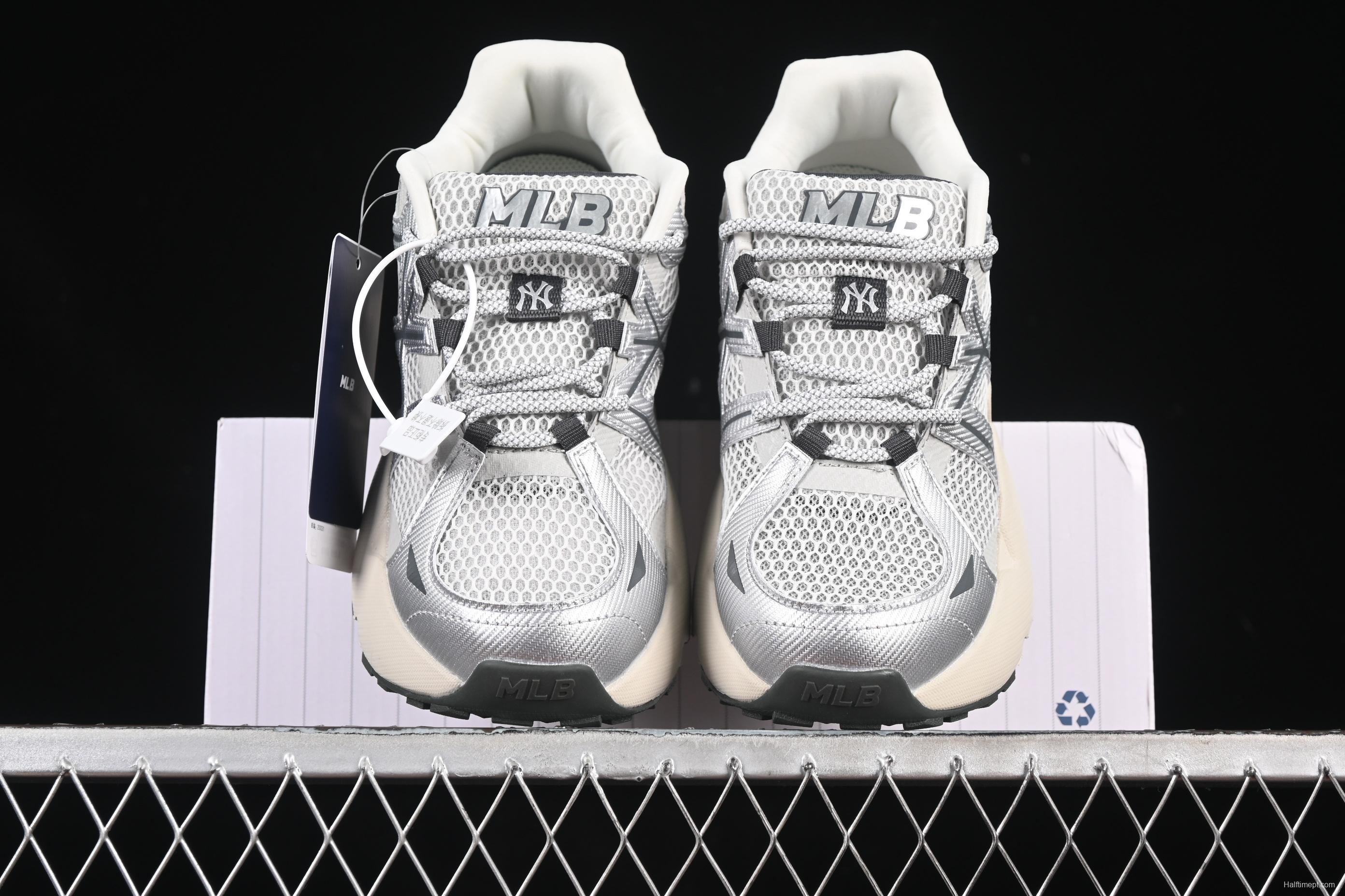 New York Yankees MLB Dome Runner Thick-Sole Hollow-Out Height-Increasing Casual Running Shoes - 3ARND015N50SIS