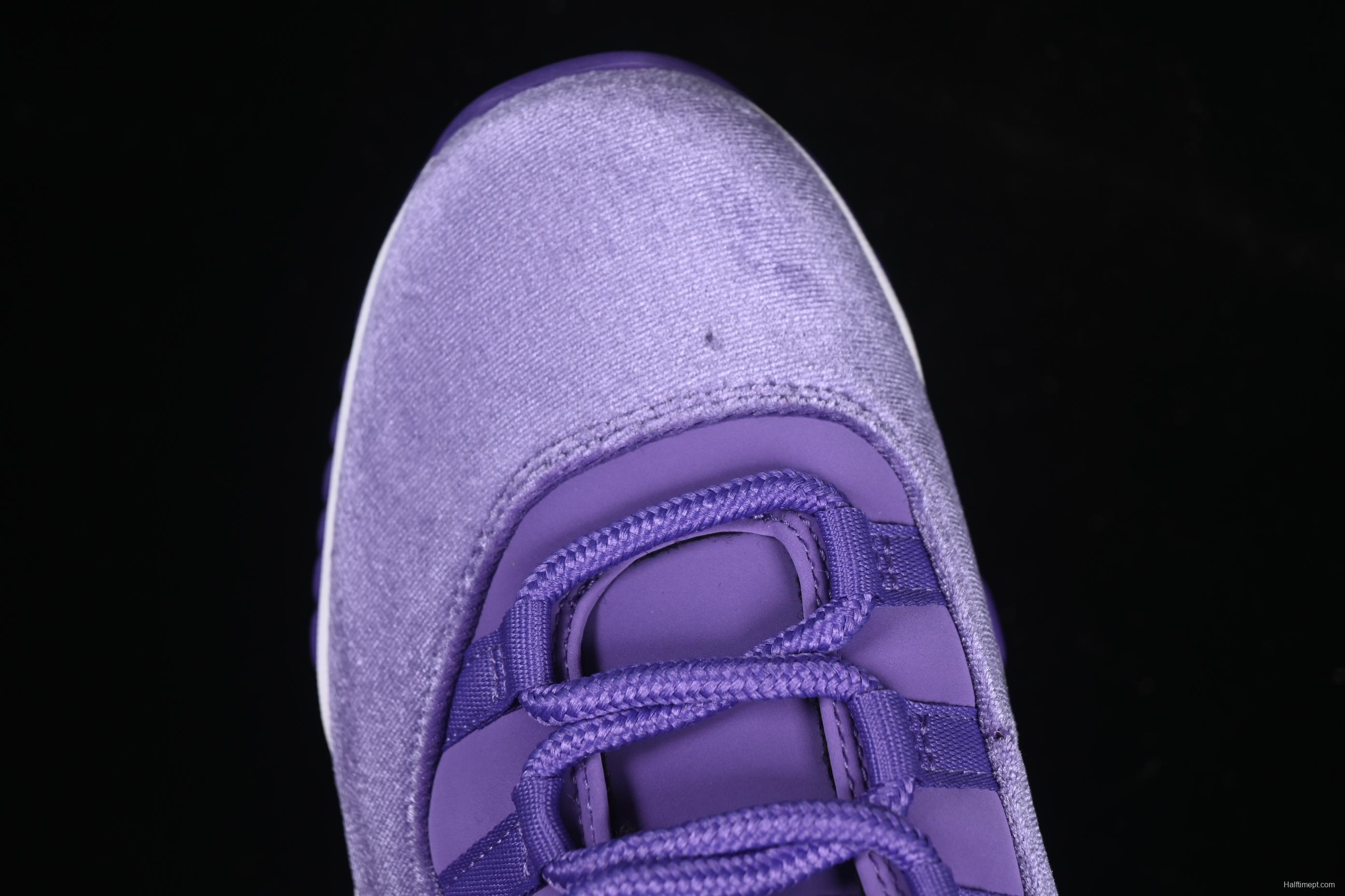 Nike Air Jordan 11 Retro CT8012-555 Basketball Shoes in Lavender Corduroy