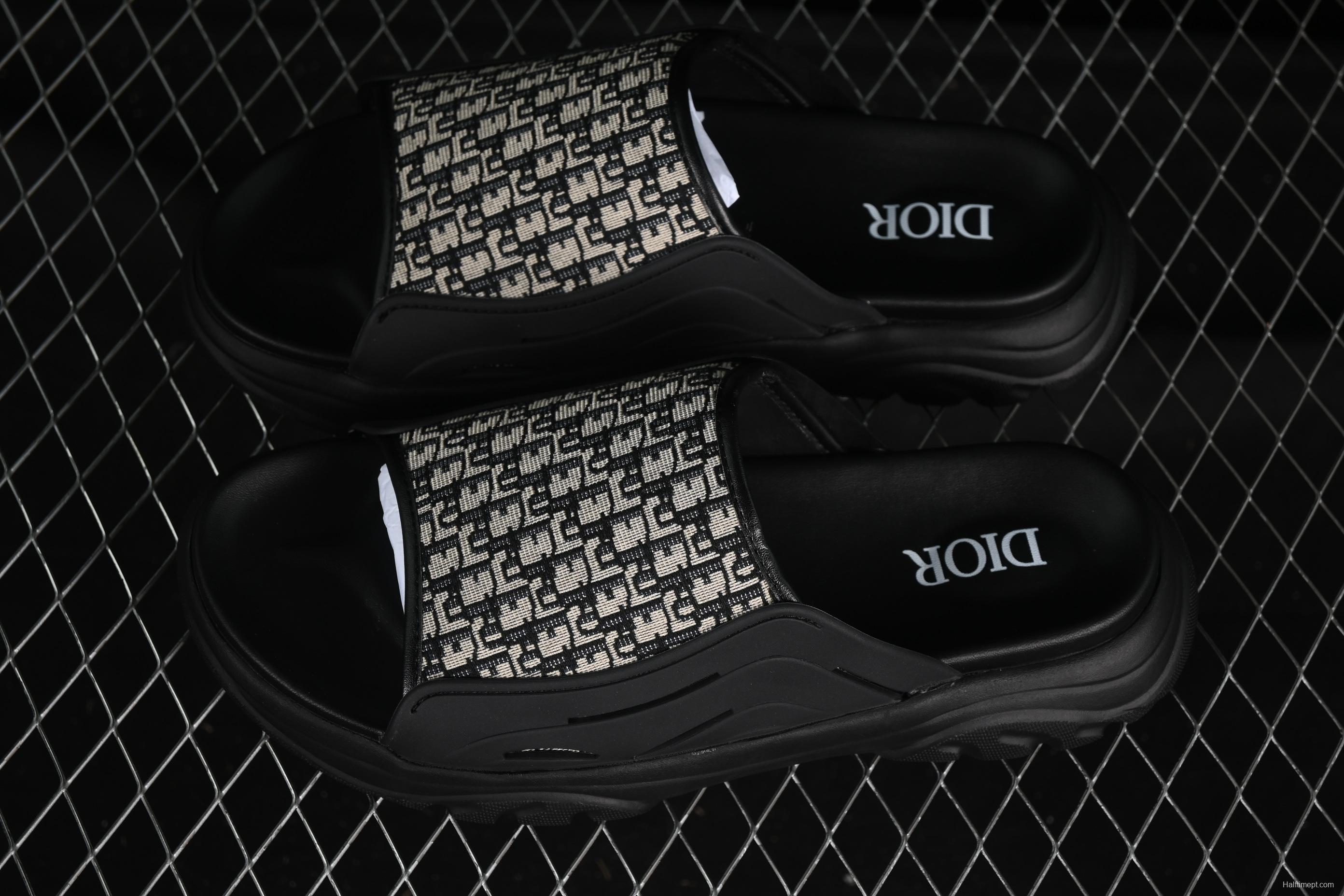 Dior H-Town Oblique Summer Men's Platform Casual Sandals - 3SA132ZYF