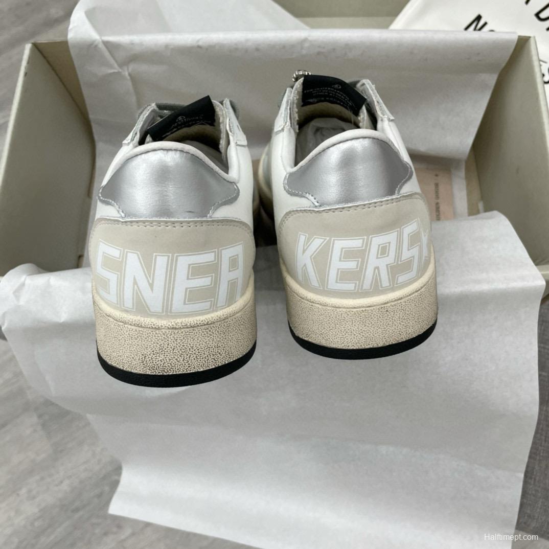 2024 Unisex GGDB white grey leather sneakers MJ00260