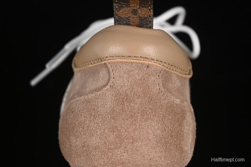 Louis Vuitton Sneakerina Round Toe Lace-Up Ballet Style Flat Training Shoes - N.F6