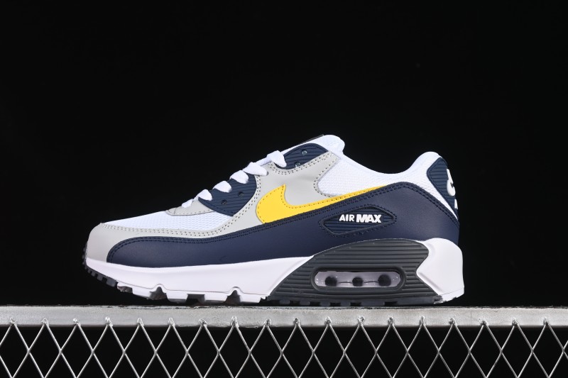 Nike Air Max 90 Retro Running Shoes with Visible Air Cushion - AJ1285-101