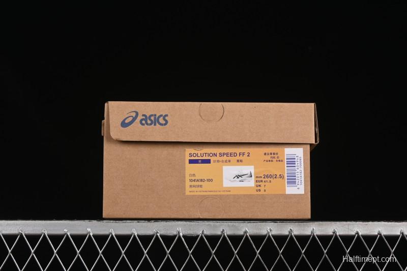 Asics Solution Speed FF 2 Retro Breathable Cushioned Casual Running Shoes - 1041A182-100