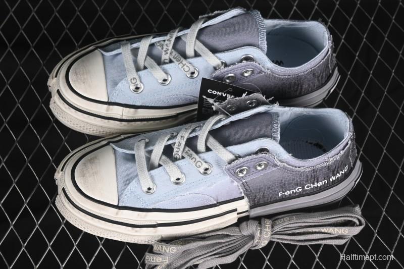 Converse Chuck 70 Low Feng Chen Wang Collaboration Deconstructed Canvas Sneakers - A15742C