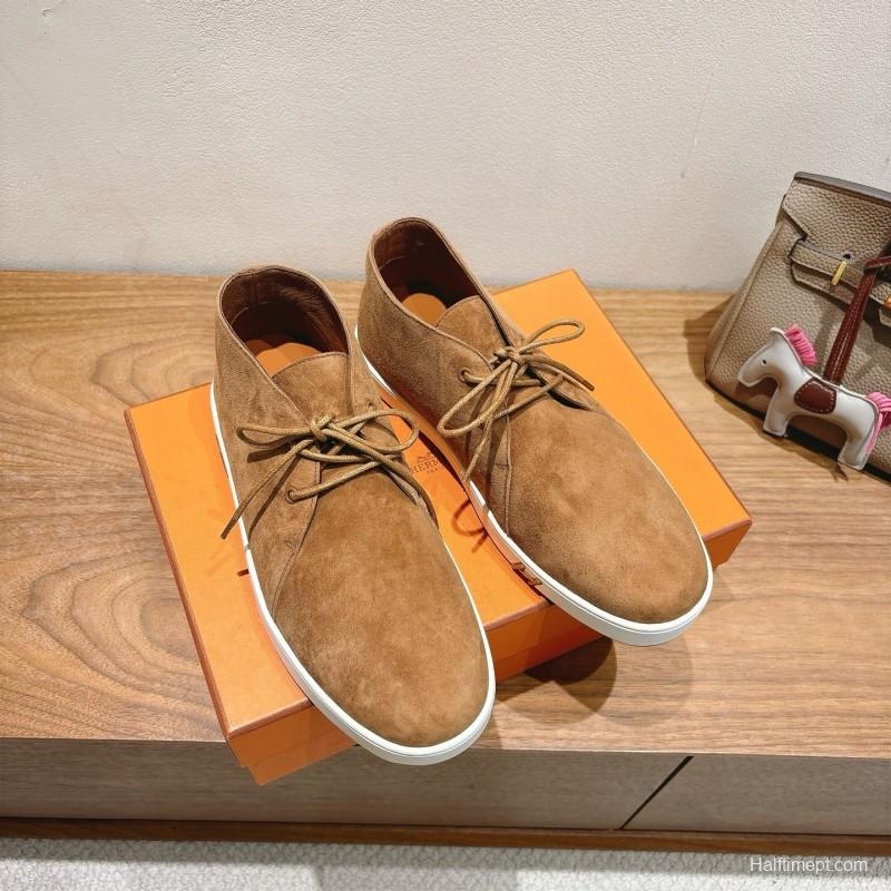 2025 Unisex H Brown Suede Classic Boots AS00380