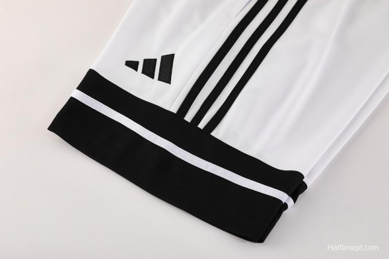2025 Adidas White Short Sleeve Jersey+Shorts
