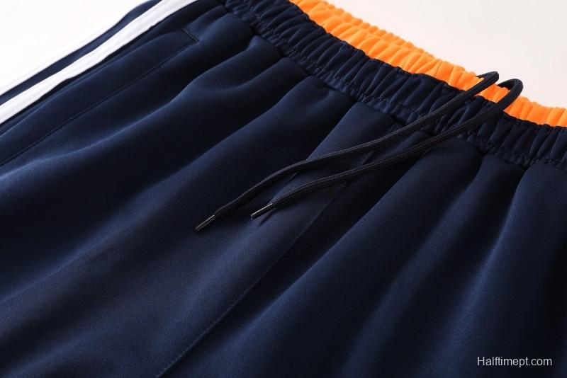 25/26 Real Madrid Navy Full Zipper Jacket +Long Pants