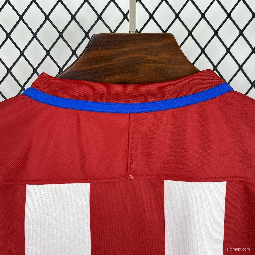 Retro 2016/17 Atletico Madrid Home Jersey