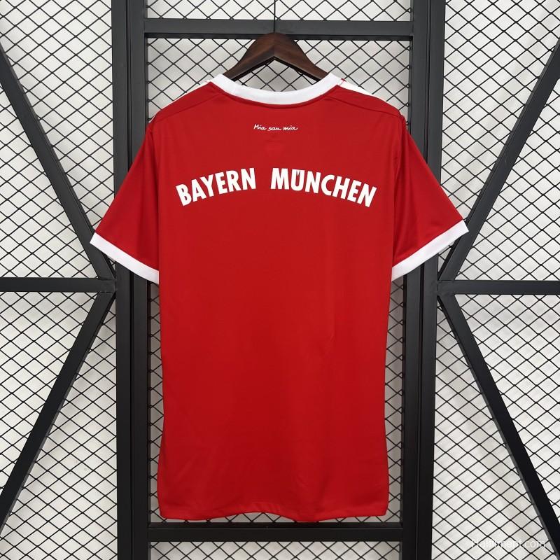 17/18 Retro Bayern Munich Home Jersey