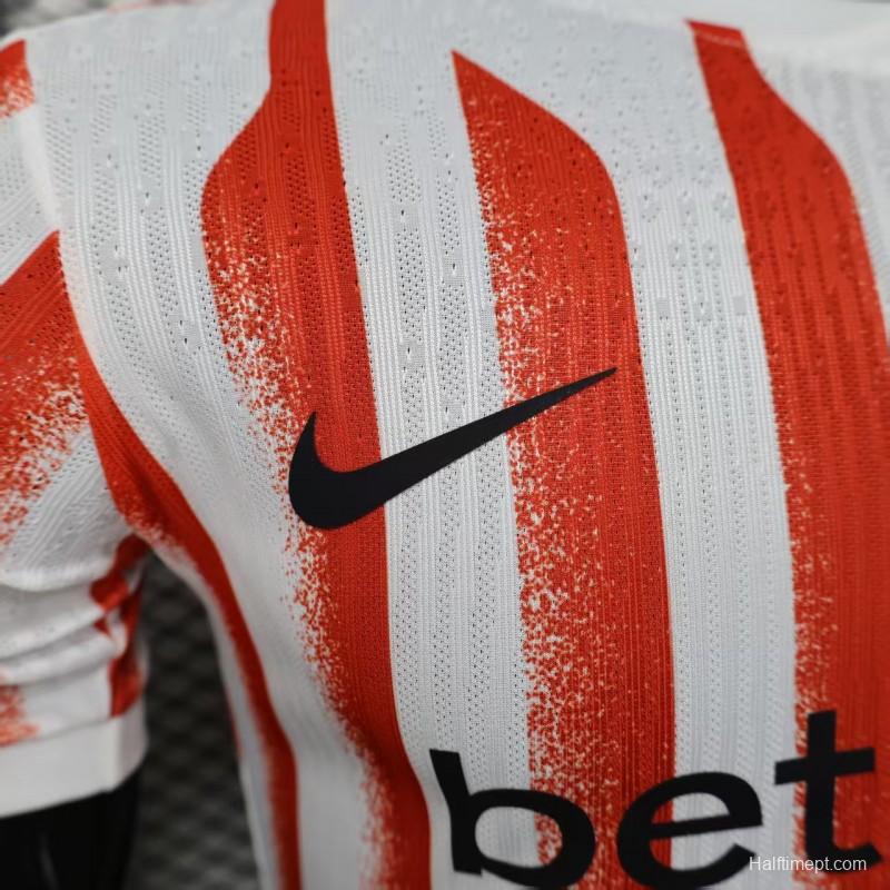 Player Version 25/26 Inter Milan Red/White Stripe Special Jersey