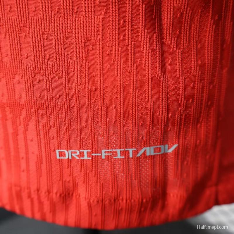 Player Version 25/26 PSG Third Red Jersey