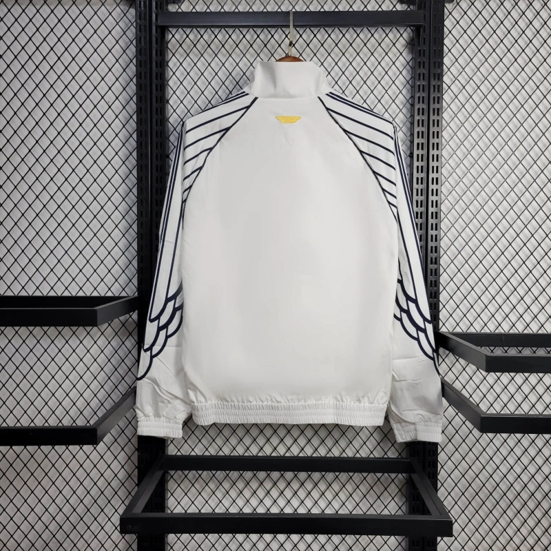 25/26 PSG Air Jordan Jacket White Windbreaker