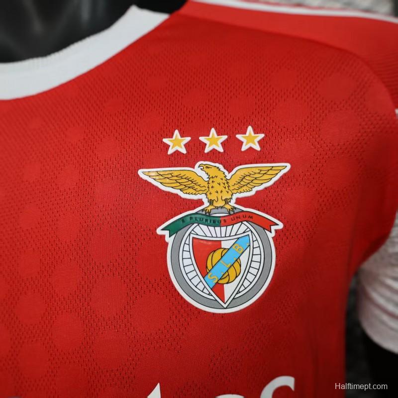 Player Version 25/26 Benfica Home Jersey