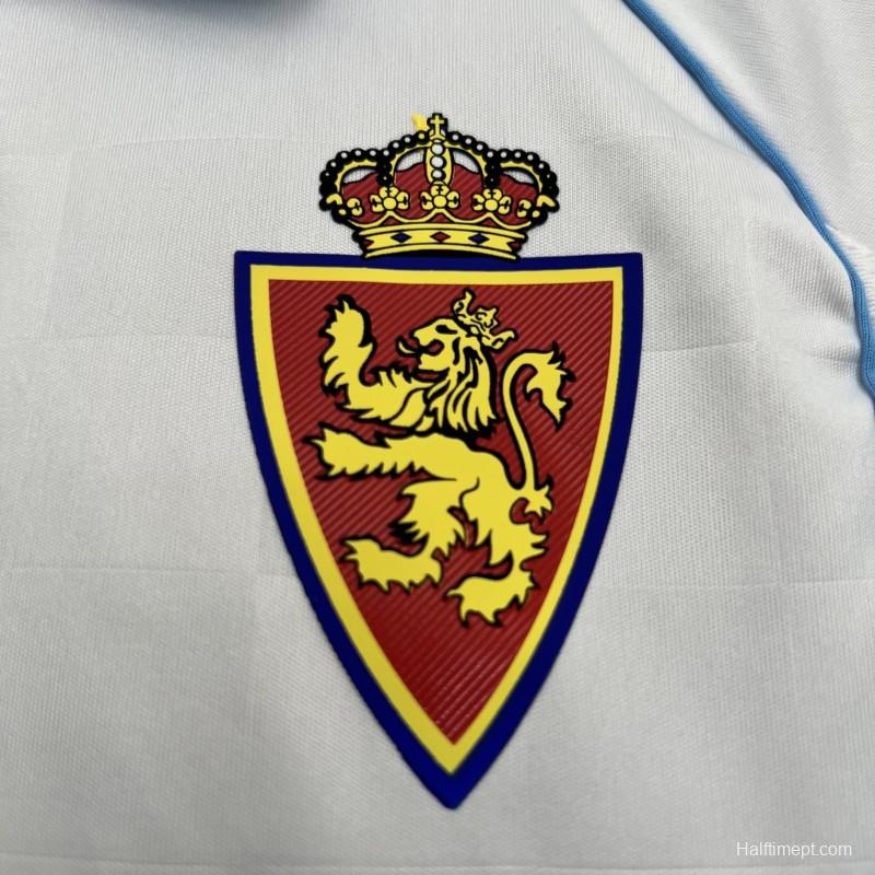 25/26 Kids Real Zaragoza Home Jersey
