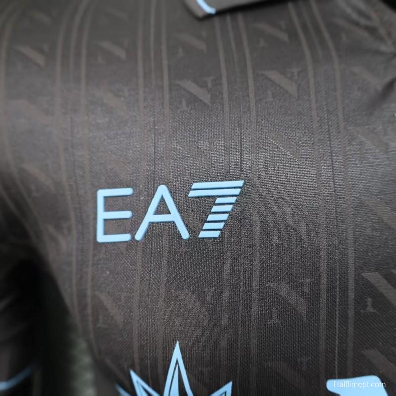 Player Version 25/26 Napoli Third Black Jersey