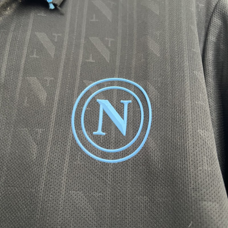 25/26 Napoli Third Black Jersey
