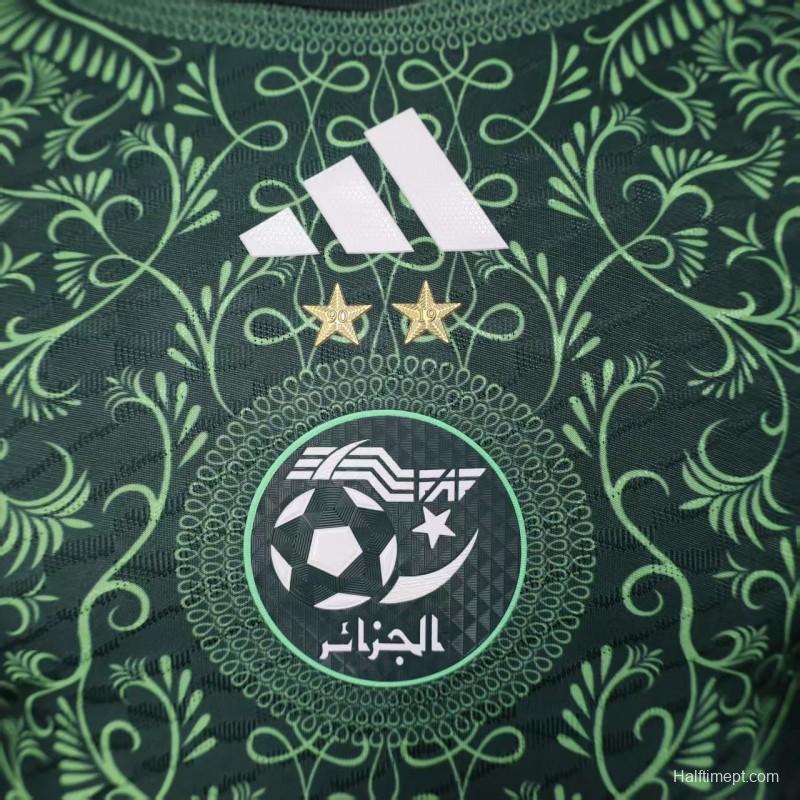 Player Version 2025 Algeria Green Jersey