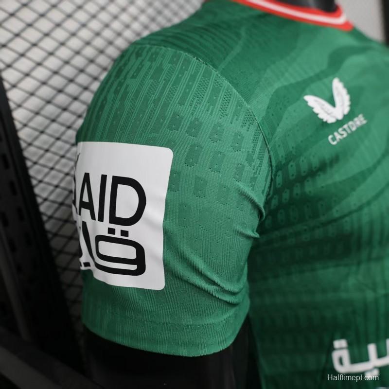 Player Version 25/26 Al-Ettifaq FC Green Jersey