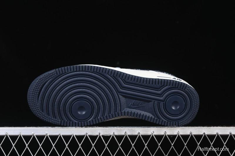 Nike Air Force 1 '07 Low LV Collaboration Denim Patchwork Casual Sneakers - SC0601-556