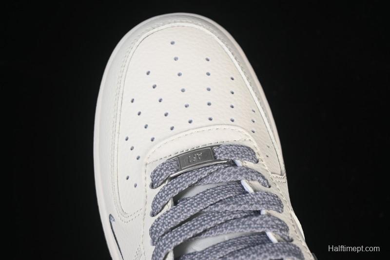 Nike Air Force 1'07 Low Classic Gray Casual Sneakers - SM6668-106