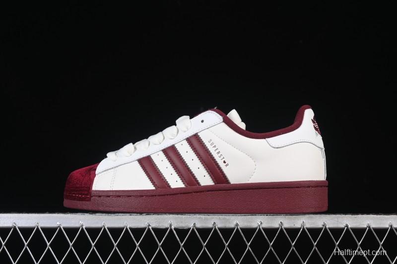 Adidas Superstar II Casual Sneakers with Shell Toe Design - KJ6981