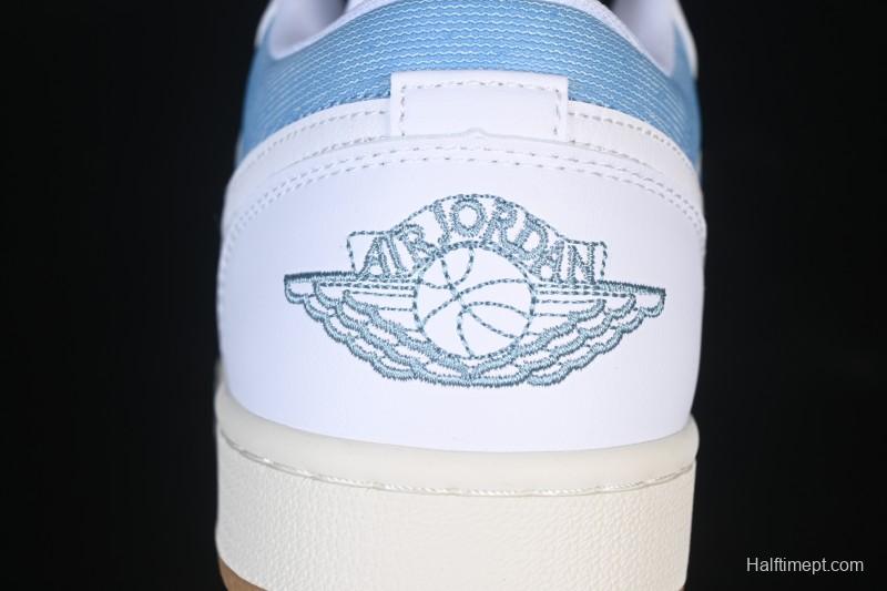 Nike Air Jordan 1 Low Denim Retro Basketball Shoes - HQ2004-400