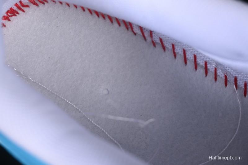 Nike Air Force 1'07 Low Hand-drawn Graffiti Electric Blue Tone Casual Sneakers - FB8917-300