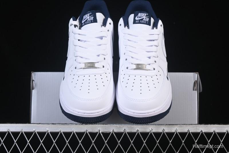Nike Air Force 1'07 Low White Blue Casual Sneakers - ZH0316-119