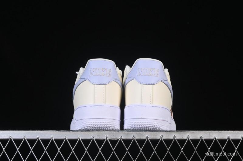 Nike Air Force 1'07 Low Casual Sneakers with Full-Length Air Cushion - IH7352-001