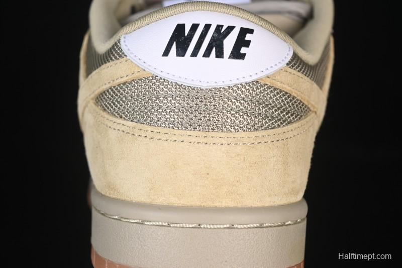 Nike SB Dunk Low Pro Skateboarding Shoes with Parachute Beige Design - HJ0367-200