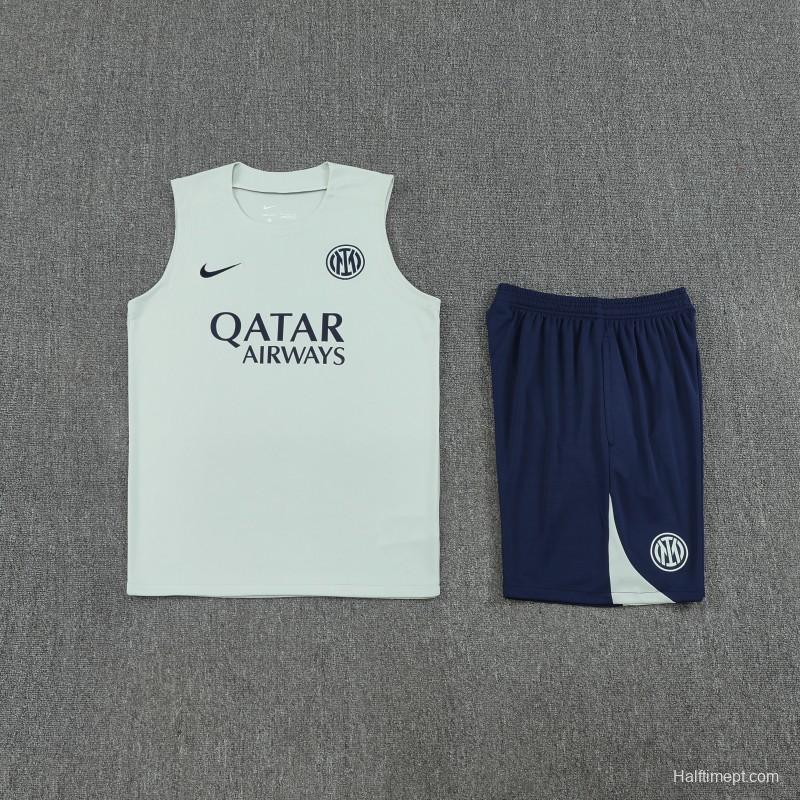 25/26 Chelsea Light Green Vest Jersey+Shorts