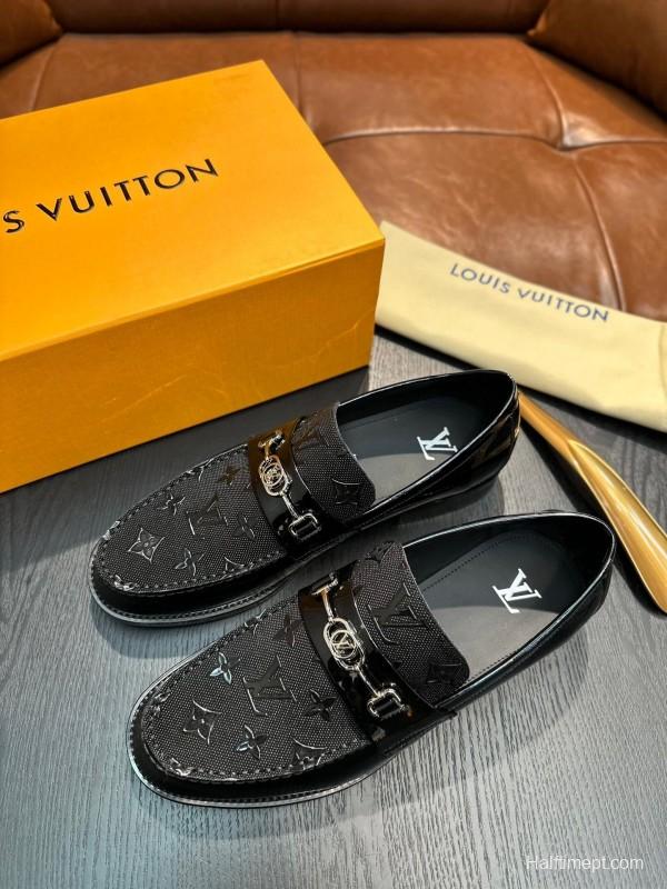 L Original Single Official Website Men's Casual Leather Shoes - AS00400