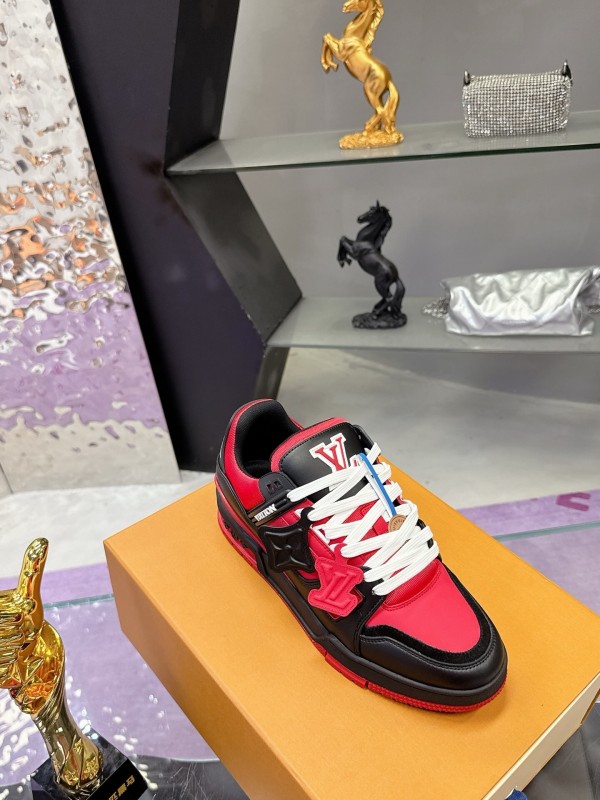 Louis Vuitton Trainer Series Casual Sneakers Skate Shoes - AS00400