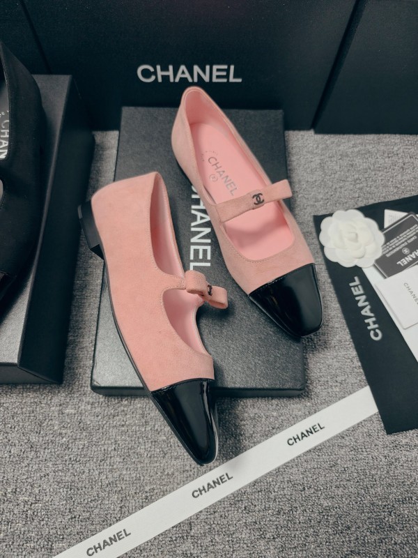Chanel Classic Slingback Bow Flats - LY00290