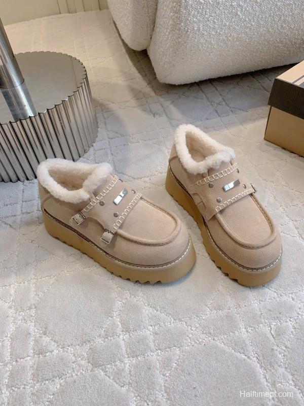 UGG 2025 SS Wool Warm Platform Casual Boots - AS00300