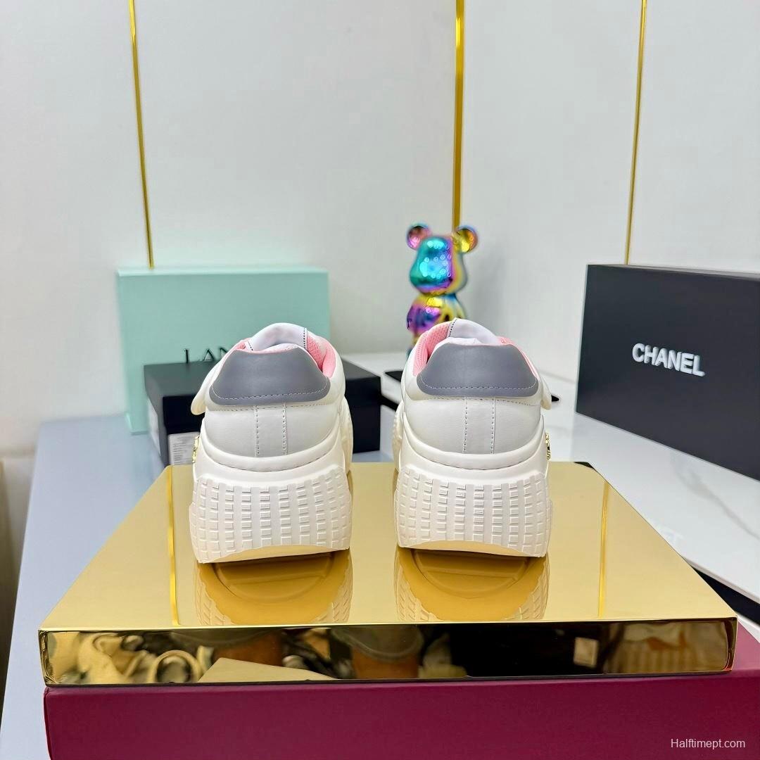 Chanel 2025 SS Panda Loafers Casual Sneakers - LY00330