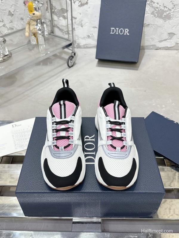 Dior B22 Series Classic Mesh Casual Sneakers Dad Shoes - LY00340