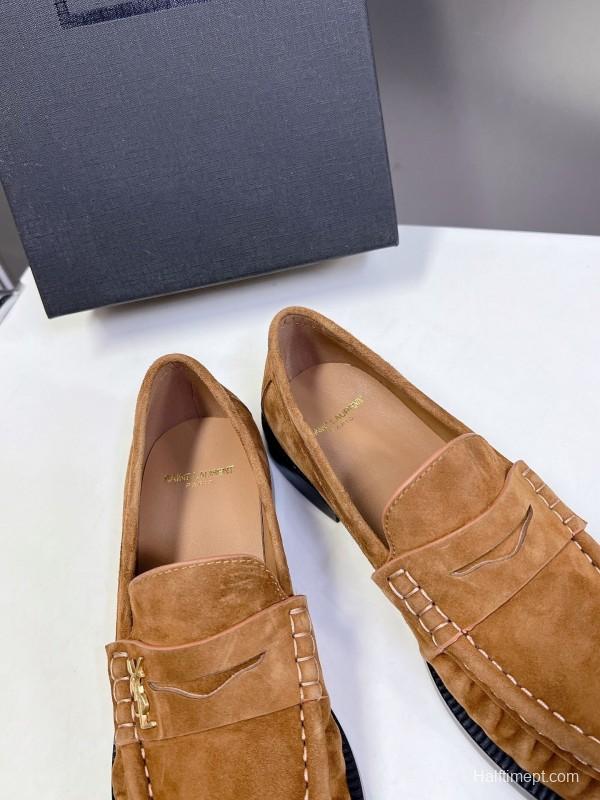 Saint Laurent 2025/SS Classic Loafer Flats - KFY00350
