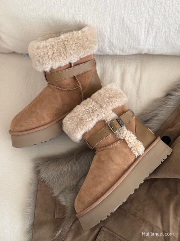 Adidas Curly Hair Platform Little Knight Boots - AS00340