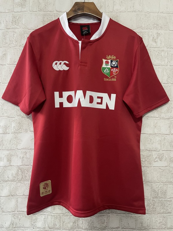 2026 British & Irish Lions Red with White Trim Jersey