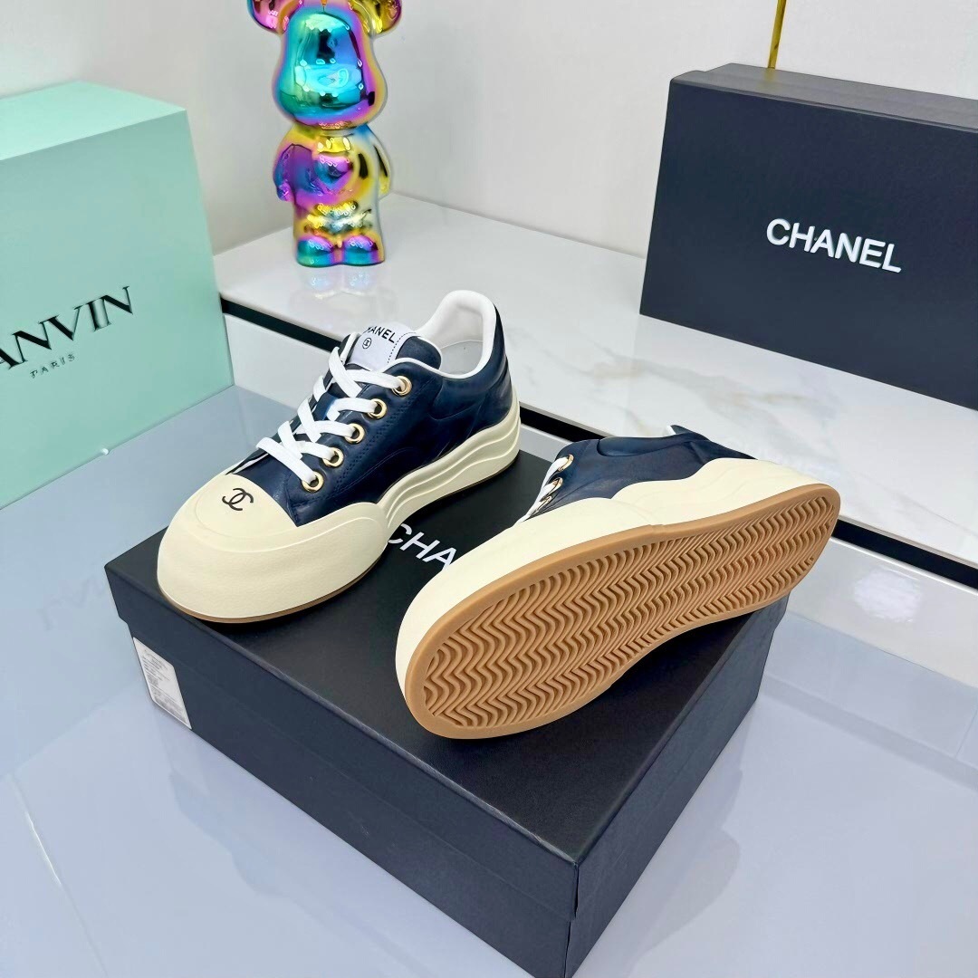 Chanel 2025 SS Panda Loafers Casual Sports Shoes - LY00310