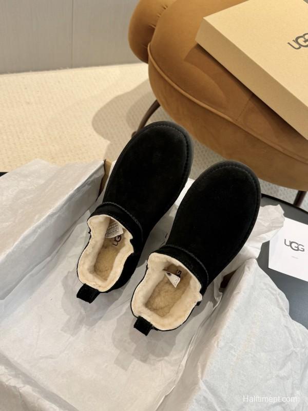 UGG 2025/SS Women's Ultra Mini Snow Boots Slip-On Wool Slippers - MJ00190