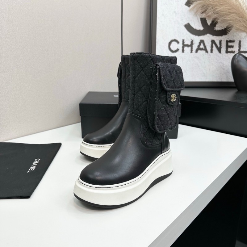 Chanel 2025 SS Short Boots Essential Autumn Winter Item - L Y00390