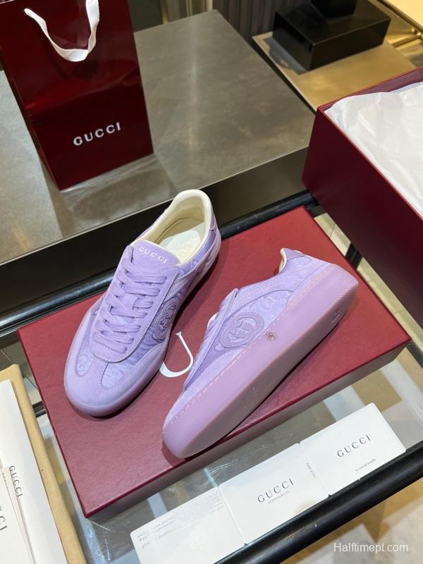 Gucci 2025 SS Couple Edition Trainer Sneakers; Forrest Gump Shoes; Athletic Footwear - AS00280