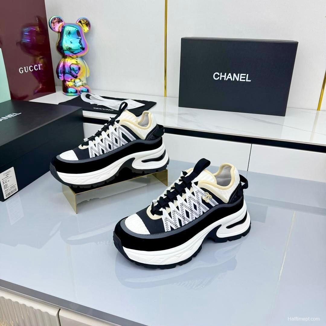 Chanel 2025 SS Panda Sneakers Classic Casual Sports Shoes - LY00360